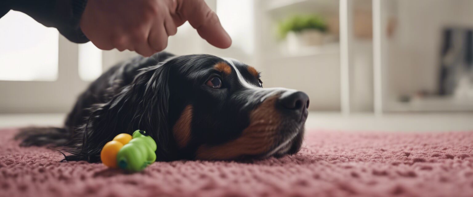 Dog toy inspection